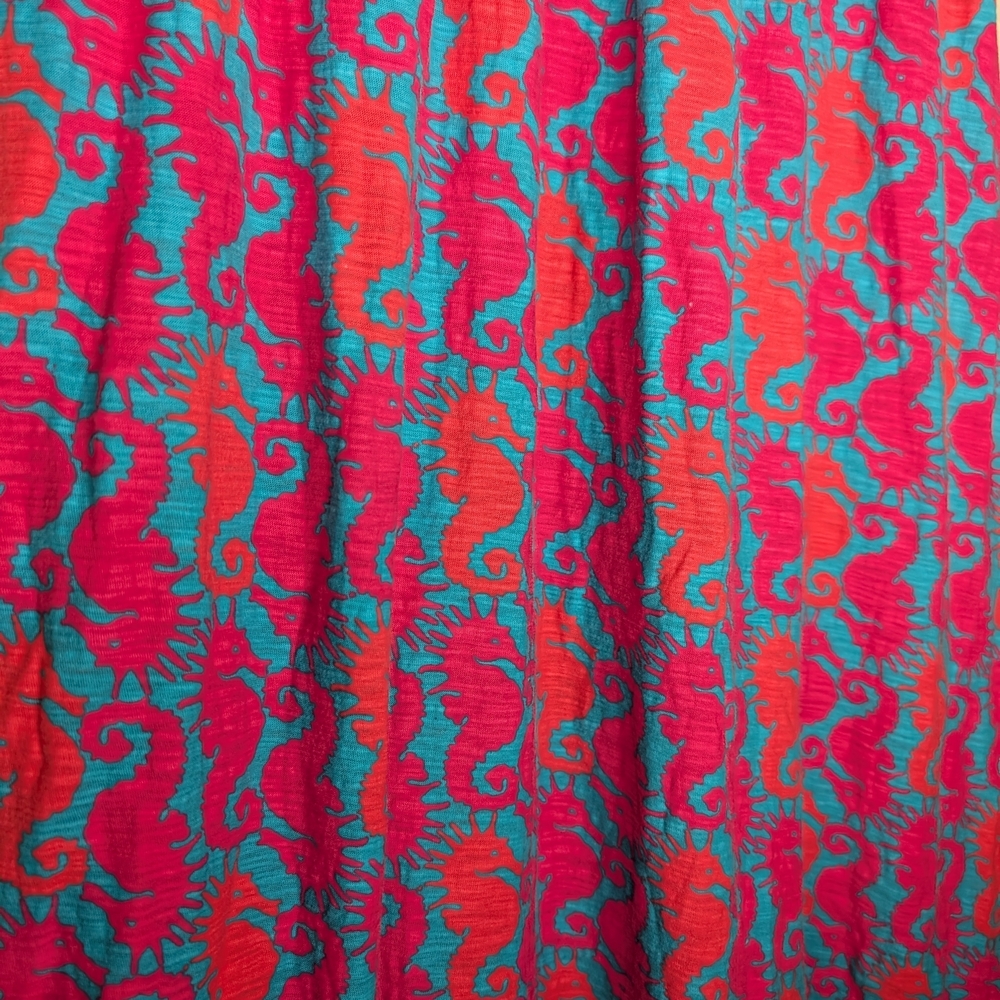 Lilly Pulitzer Vibrant Pink and Blue Maxi Dress - Picture 3 of 10